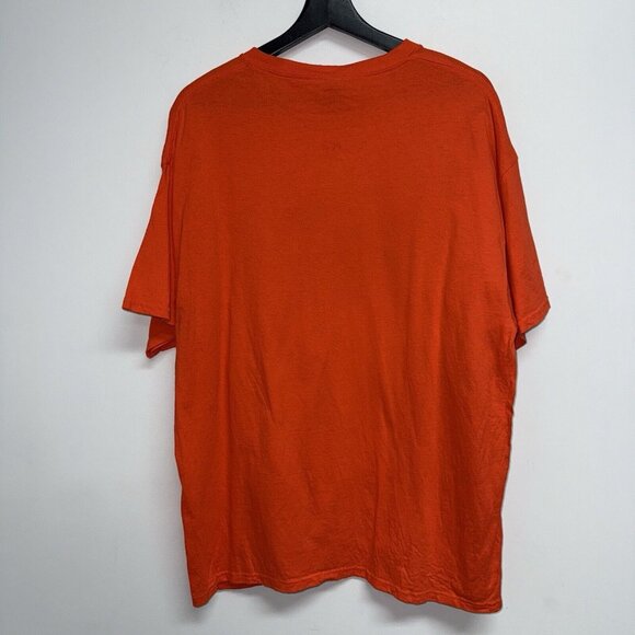 Cheez-It Crackers Shirt Adult Extra Large Orange Short Sleeve Crew Neck Mens - Picture 3 of 6